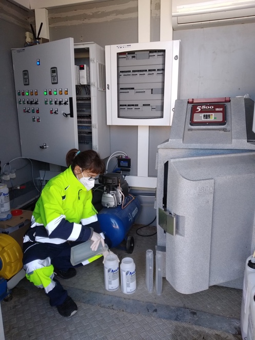 First sampling campaign in Barcelona during bathing season 2021